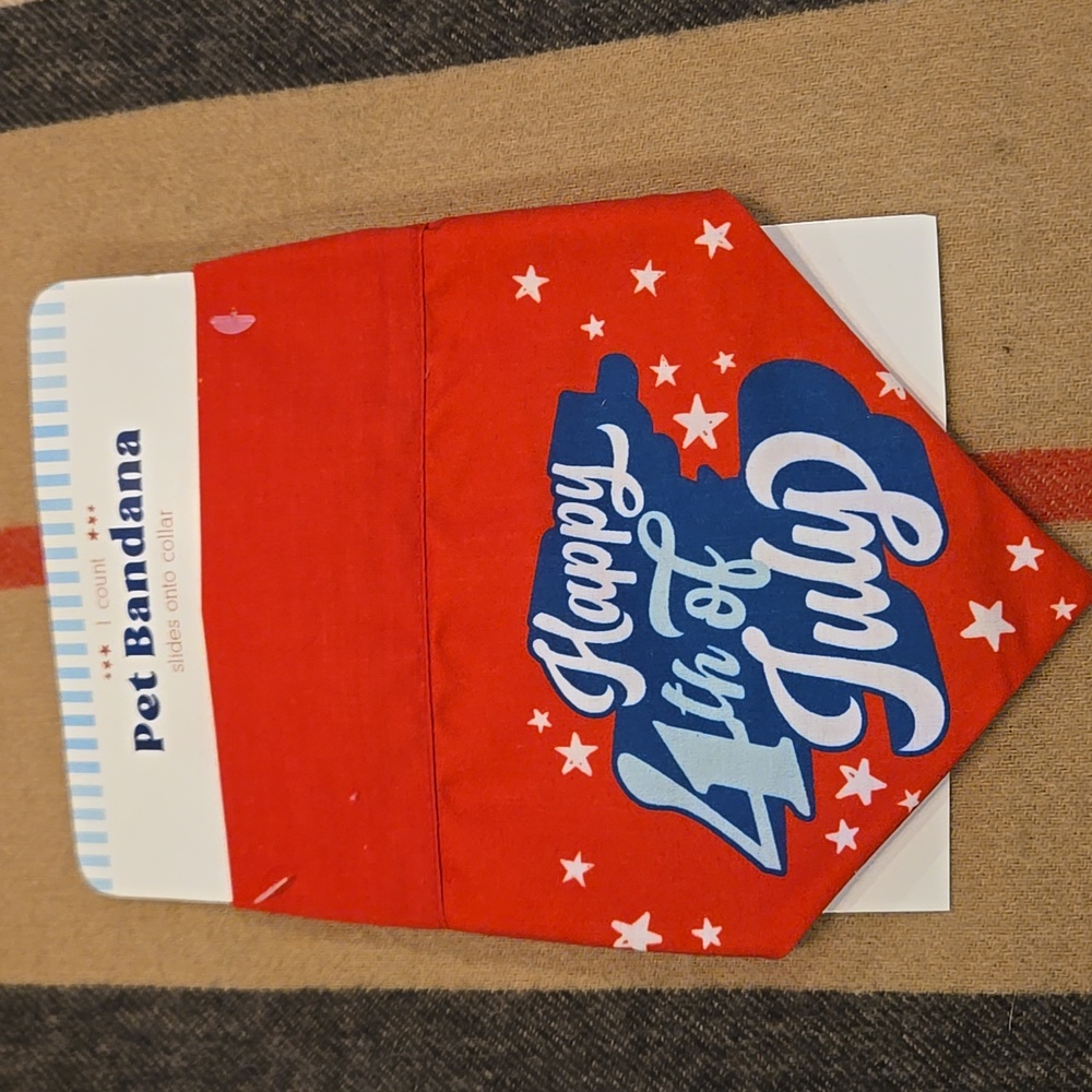 Pet Bandana ( 2 ) No Size Slide On Collar